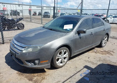 2012 Ford Fusion Se из США, поврежденный, VIN 3FAHP0HA6CR332658